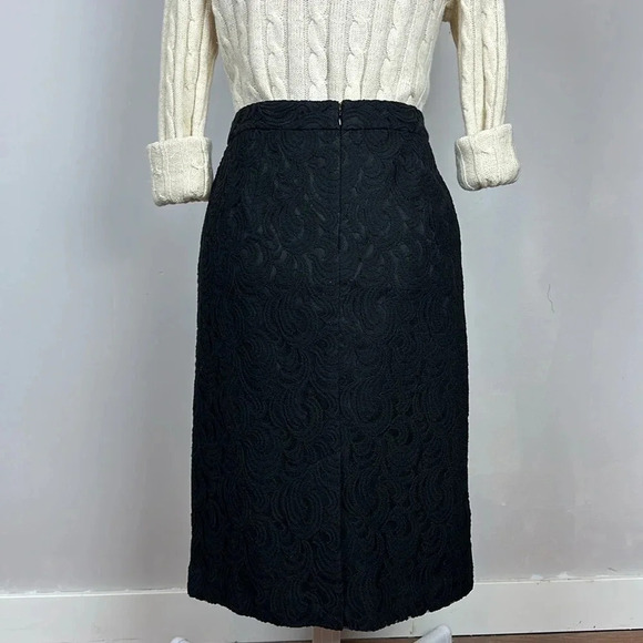 NWOT Lord & Taylor  lace covered pencil skirt - Picture 4 of 8
